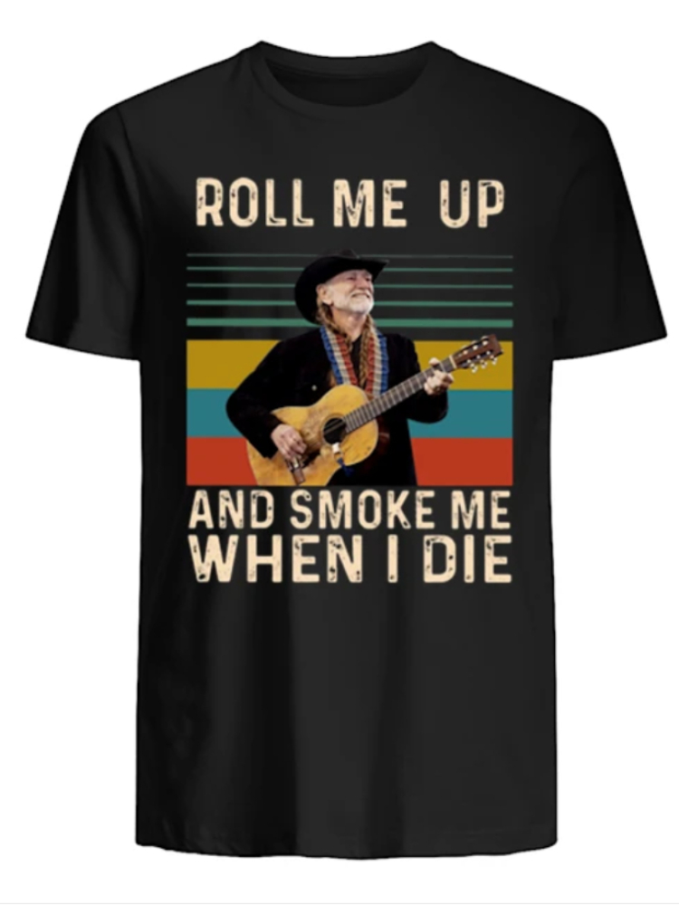 Roll Me Up and Smoke Me When I - Plant Parent T Shirt ulasan dan harga