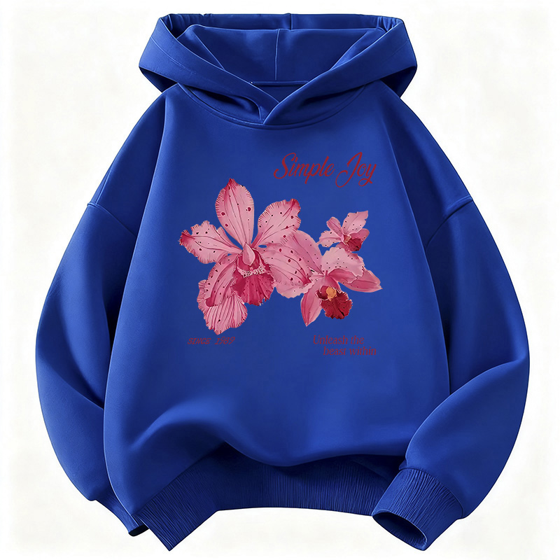 Graphic Pullover Flower Design - Plant Parent Hoodie ulasan dan harga