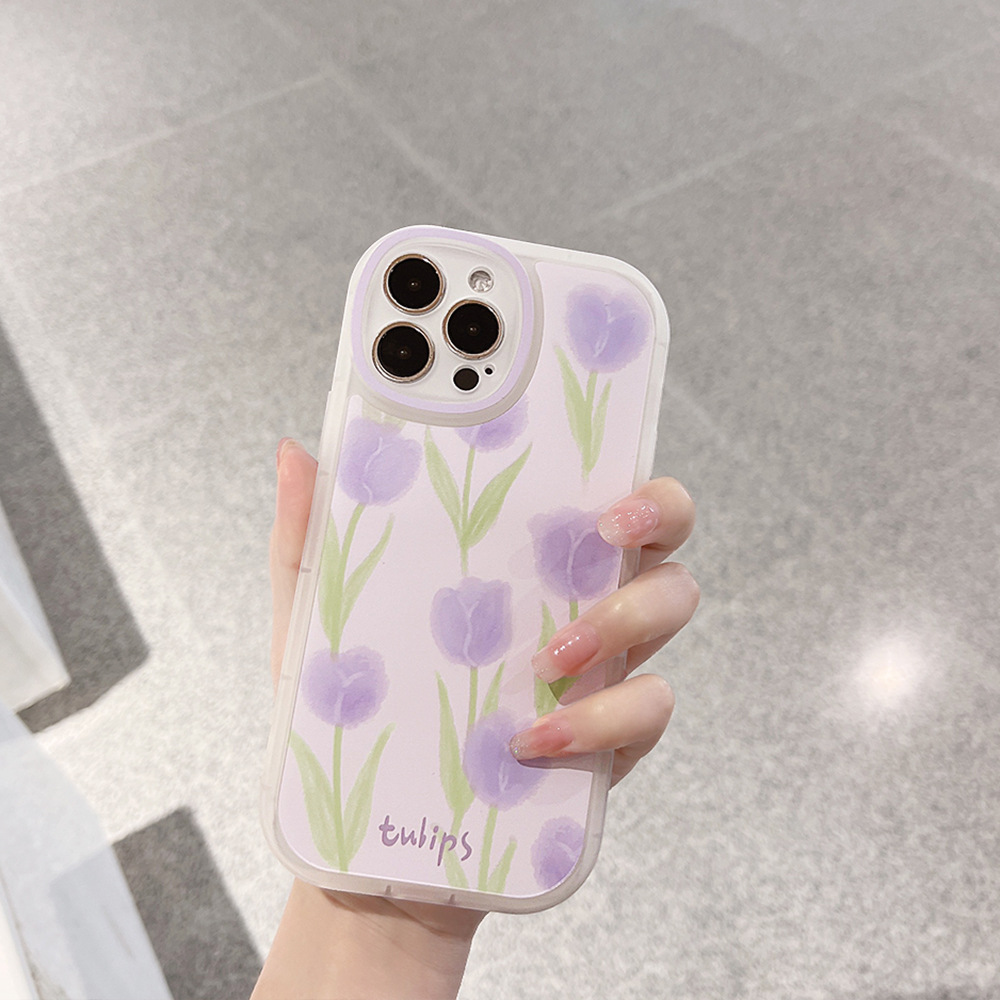 Tulip Flowers Phone Case Wrist - Plants X ulasan dan harga