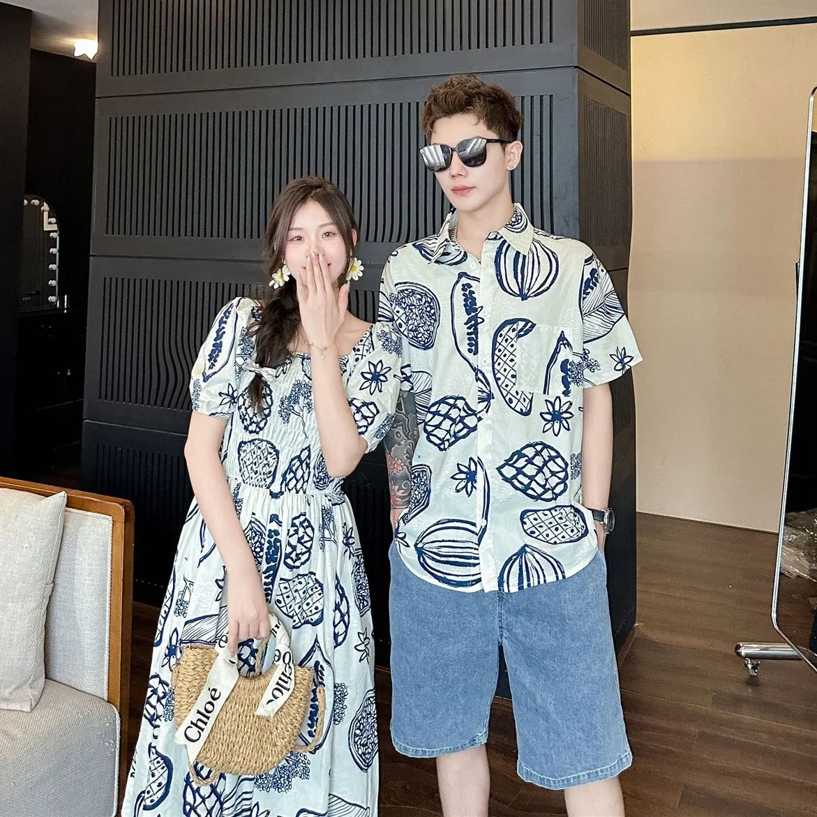 Women Smock Dresses Korean Sis - Plant Parent T Shirt ulasan dan harga