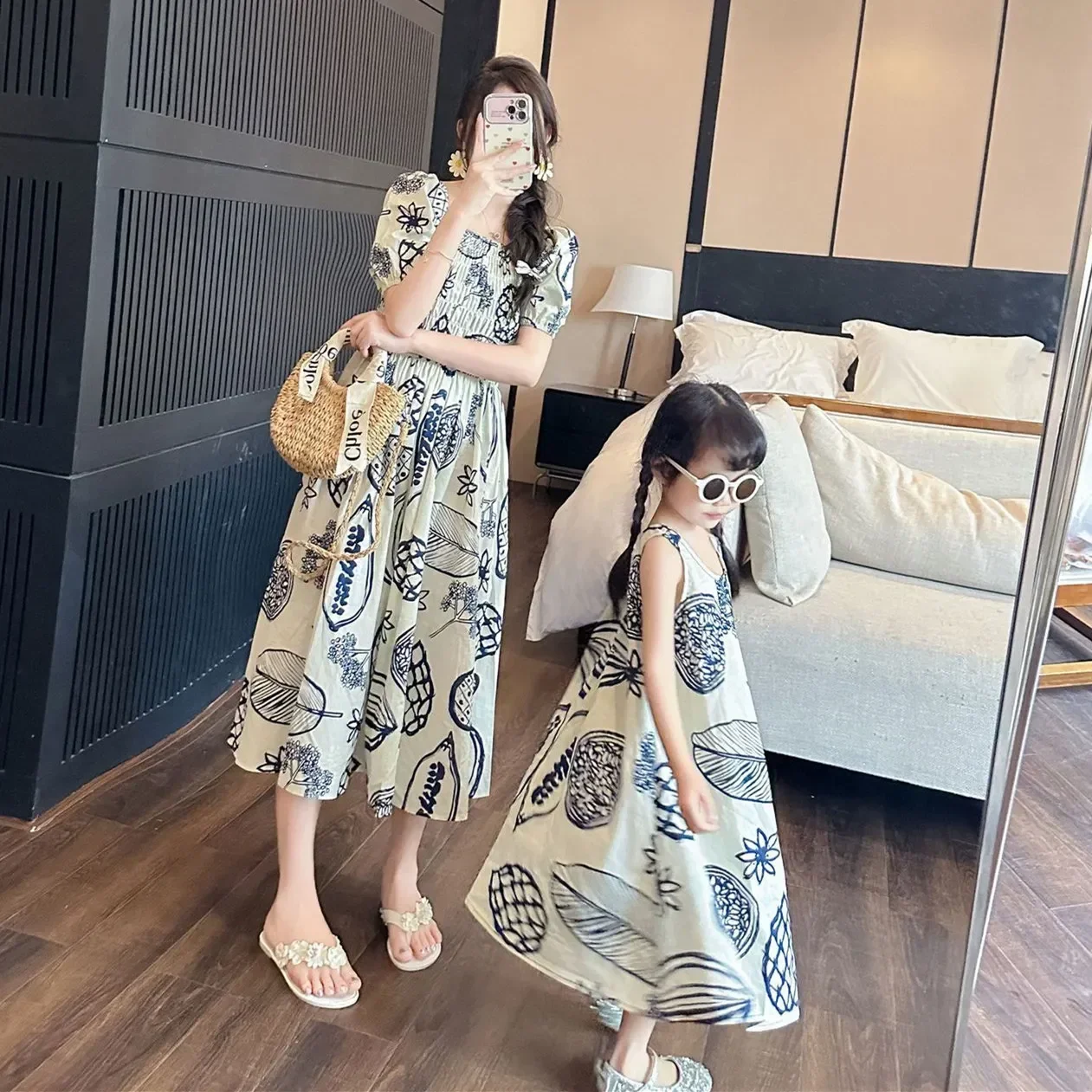 Women Smock Dresses Korean Sis - Plant Parent T Shirt ulasan dan harga