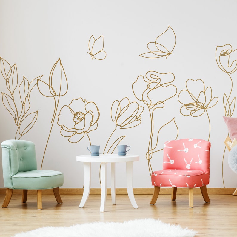 Large Minimal  Flowers Butterf - Monstera Thai Constellation ulasan dan harga